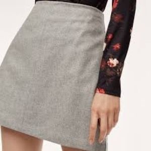 Wilfred grey skirt